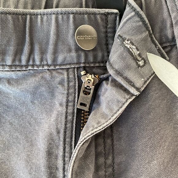 Carhartt Men’s Dark Gray Cargo Jogger Utility Pants Sz 32 Relaxed Fit Outdoor - Picture 10 of 14